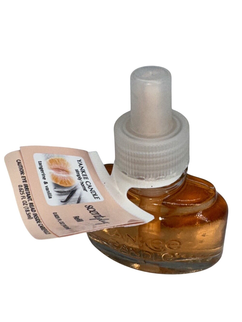 1 NEW RARE RETIRED Yankee Candle ScentPlug Refill TANGERINE & VANILLA Free Ship